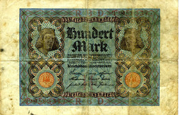 ALLEMAGNE -  République De Weimar - 100 Mark 01-01-1920 Inflation (1919-1924) - (7 Chiffres)  T 9593377 P.69a - Circulé - Sonstige – Europa