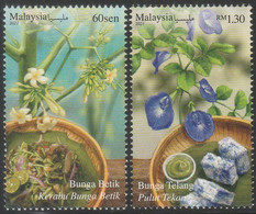 Malaysia 2021-9 Edible Flowers MNH Flora Flower Food - Malaysia (1964-...)