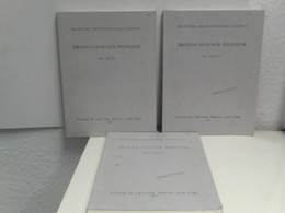 3 Bücher Im Paket/Konvolut: Archäologischer Anzeiger 1997 Heft Nr. 1, 2 Und 4 - Archeologia