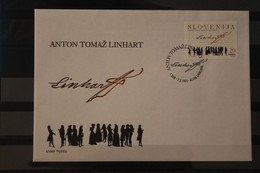 Slowenien 1995; Anton T. Linhart, FDC, MiNr 104 - Briefe U. Dokumente