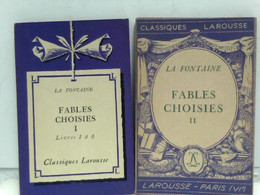 Fables Choisies - Bd. I: Livres 1 à 6, Bd. II: Fables Choisies - Deutschsprachige Autoren