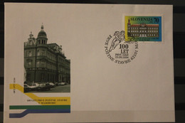 Slowenien 1994; 100 Jahre Postamt Maribor, FDC, MiNr 93 - Lettres & Documents