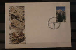 Slowenien 1994; Slowenische Berge, Alpen , FDC, MiNr 88 - Cartas & Documentos