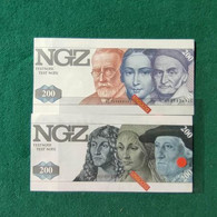 GERMANIA 200 Mark  TEST NOTE 1993 - Sonstige & Ohne Zuordnung