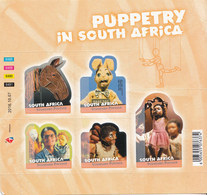 2016 South Africa Puppetry Children Horses   Complete Sheet Of 5  MNH - Neufs