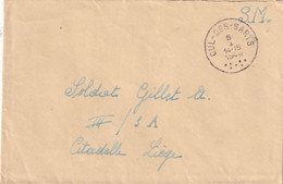 SM Soldat Gillet Citadelle Liège Cul-des-sarts 1949 - Briefe