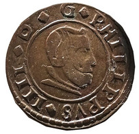 Philippe IV (1621 - 1665) - 16 Maravedis De Cuivre - Monedas Provinciales