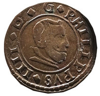 Philippe IV (1621 - 1665) - 16 Maravedis De Cuivre - Provincial Currencies