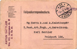 Feldpostkorrespondenzkarte * 18. 5. 1916 - Guerre 1914-18