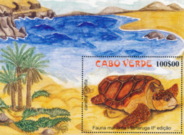 Cabo Verde - 2002 - Turtles - MNH - Cape Verde