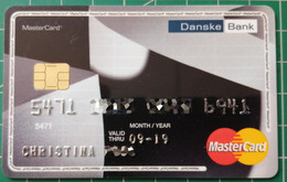 DANMARK DANSKEBANK 2013_08 - Tarjetas De Crédito (caducidad Min 10 Años)