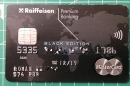 RUSSIA REIFFEISEN 2014_11 - Credit Cards (Exp. Date Min. 10 Years)
