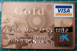 SPAIN LA CAIXA 2001_06 - Carte Di Credito (scadenza Min. 10 Anni)