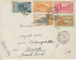 Gabon, 1937, Cover Lambarene Hospita,l Dr. A. Schweitzer To Switzerland, See Scans! - Covers & Documents
