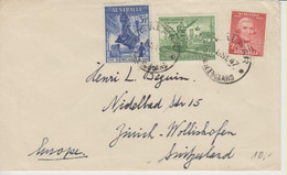 Australia, 6. Se 1947,  Cover Kalbar To Switzerland, See Scans! - Lettres & Documents