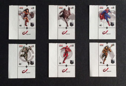 Portugal 2020 Justice League With Logo Complete Set 6v With Logo MNH RARE - Nuevos