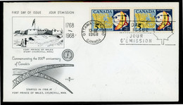 Canada FDC 1968 Meteorology - Brieven En Documenten