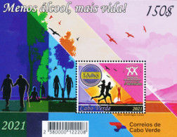 Cabo Verde - 2021 - Less Alcohol, More Life - MNH - Cape Verde