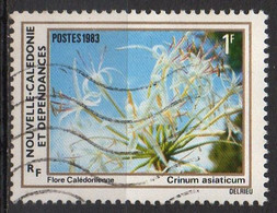 NOUVELLE CALEDONIE N° 469 O Y&T 1983 Flore (Crinum Asiaticum) - Oblitérés