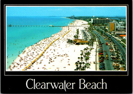 Florida Clearwater Beach Aerial View - Clearwater