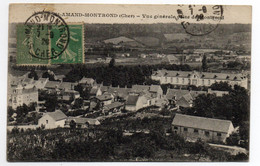 CPA   18      SAINT AMAND MONTROND  1911  VUE AERIENNE GENERALE - Saint-Amand-Montrond