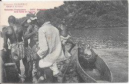 Colonies Françaises - COTE D'IVOIRE - Une Halte En Lagune - Côte-d'Ivoire