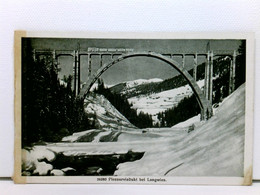 AK Plessurviadukt Bei Langwies, Mit Eisenbahn; 1925 - Langwies