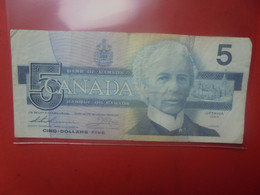 CANADA 5$ 1986 Circuler - Kanada