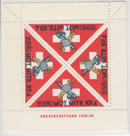 Timbres Militaires : Blocs Et Feuillets - Cote ? - Vignetten