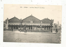 Cp, Chemin De Fer , La Gare , 45 , ORLEANS , La Place Albert 1 Er , Vierge - Stazioni Senza Treni