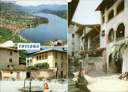 1043994 Caslano, Lago Di Lugano Mehrbildkarte - Caslano