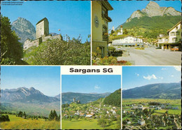 1043654 Sargans Mehrbildkarte - Sargans