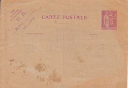 Lot De 8 Cartes  - Entiers Postaux De France - Konvolute: Ganzsachen & PAP