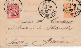 Lot De 4 Carte Lettres Et 3 Bandes De Journaux-entiers Postaux De France - Collezioni & Lotti: PAP & Biglietti