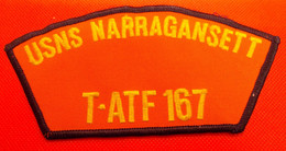 Ecusson/patch - USNS Marragansett - T ATF 167 - 150 X 70 Cm Env. - Ecussons Tissu
