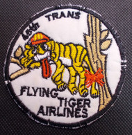Ecusson/patch - Vietnam US 45th Transportation Company - Fling Tiger Airlines - Ecussons Tissu