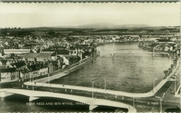 SCOTLAND - RIVER NESS AND BEN WYVIS - INVERNESS - 1940s (12023) - Moray