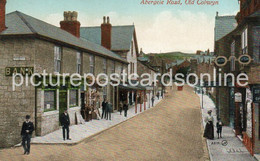 OLD COLWYN  ABERGELE ROAD OLD COLOUR POSTCARD WALES - Denbighshire