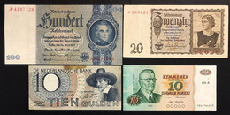 Germania Olanda Finlandia 4 Banconote 1935-1980 LOTTO 2517 - Finnland