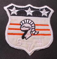 Ecusson/patch - US Vietnam - 574 Navy River Division - Ecussons Tissu