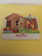 Magnet GERVAIS Niche Lettre N - Letters & Digits