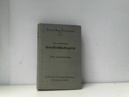 Reichsgesetz Betr. Die Erwerbs- Und Wirtschafts-Genossenschaften - Derecho