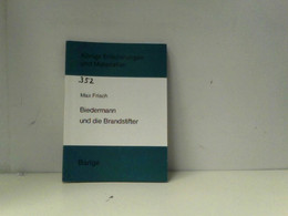 Biederman Und Die Brandstifter - Schulbücher