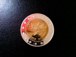 Münze: Probeprägung Euroeinführung Zypern Cyprus Kibris, 2008, Bimetall - Numismatique