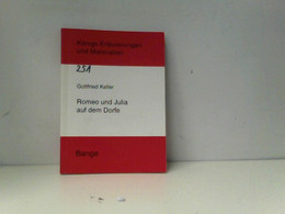 Keller: Romeo Und Julia Auf Dem Dorfe - Schulbücher