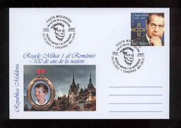 Moldova 2021 King Mihai I Of Romania  - The 100th Birth Anniversary №003 Special Postmark - Moldavië