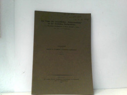 Zur Frage Der Neuzeitlichen 'Küstensenkung' An Der Deutschen Nordseeküste. Sonderabdruck Aus Dem Jahrbuch Der - Other & Unclassified