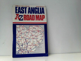 East Anglia Road Map (A-Z 3 Miles To 1 Inch) - Other & Unclassified