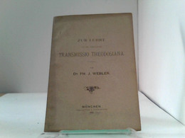 Zur Lehre Von Der Sogenannten Transmissio Theodosiana - Droit