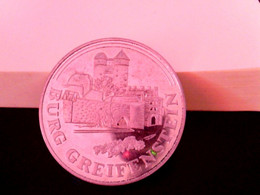 Medaille: 10 Jahre Greifenstein Verein E.V. 1969 - 1979/ Burg Greifenstein - Numismatik